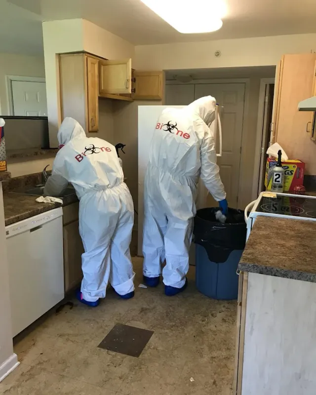 Bio-One of Fort Myers technicians on a job